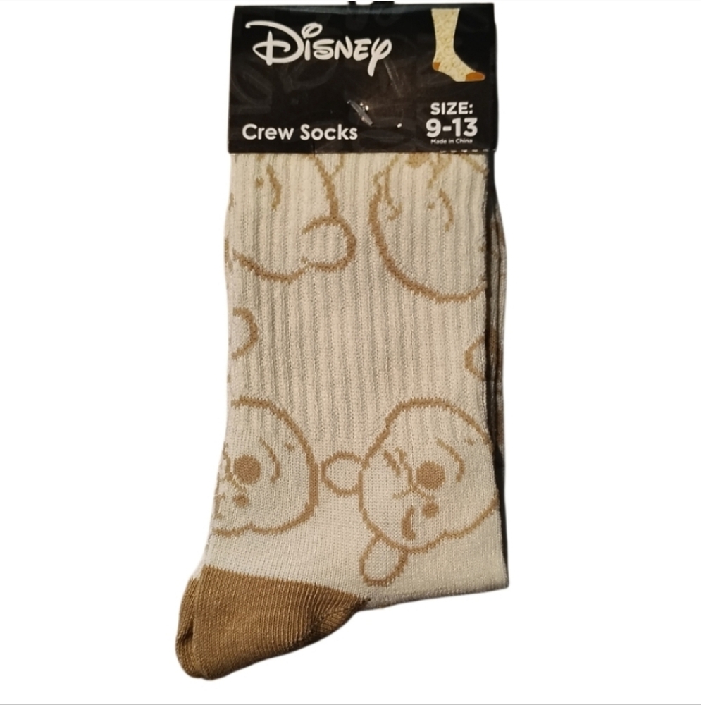 Disney Winnie the Pooh Crew Socks Unisex
